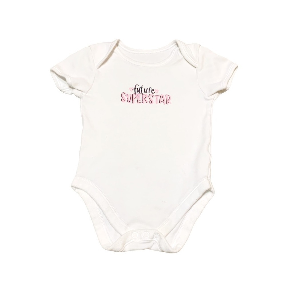 *5/$20* George “Future Superstar” Bodysuit 12-18M
